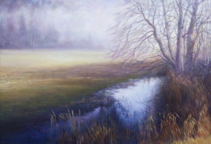 landscape oil painting by lynn zimmerman